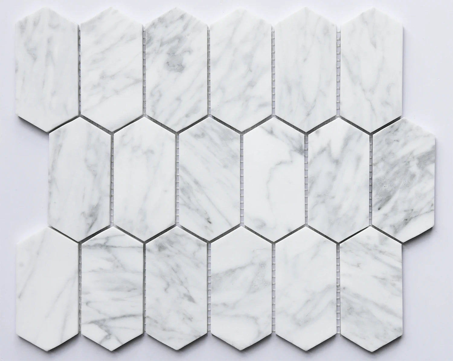 Marble Mosaic Tile Good Quality Hot Sale White Color Marble Mosaic Tile