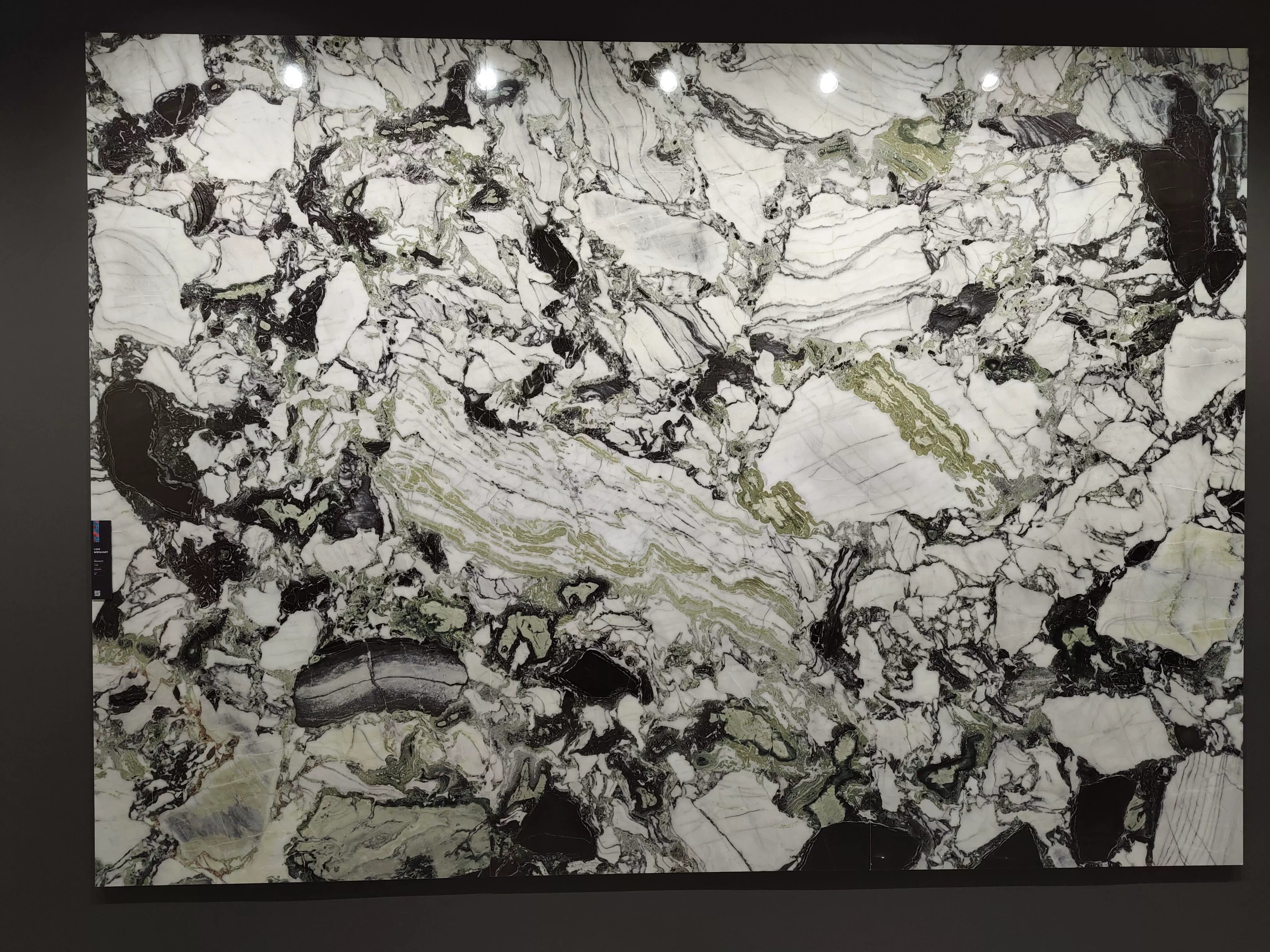 Matte Cold Jadeite Marble Slate Background Wall Custom Tile 1200x2700mm/900x1800mm