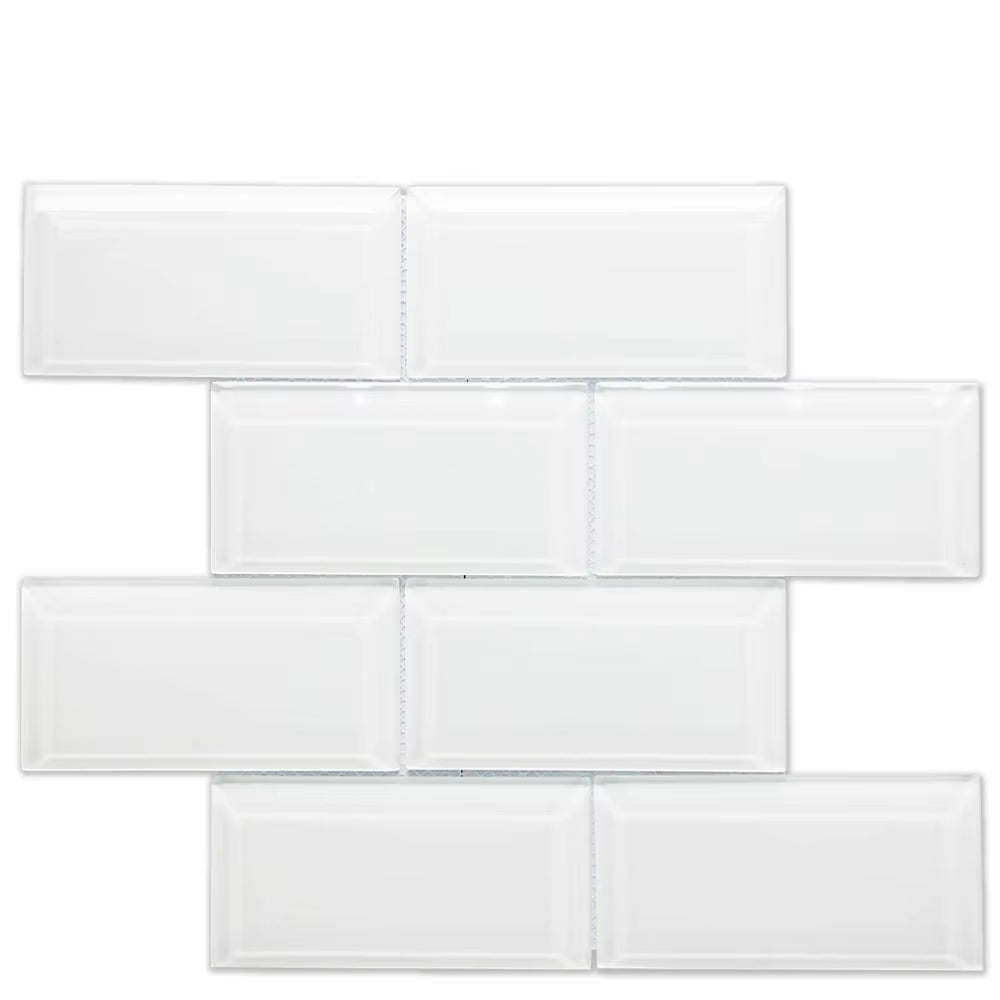 3*6 Cheap Price Philippines Outside Balcony Outdoor Decorative Kitchen Wall Tiles Designs White Glass Subway Tile