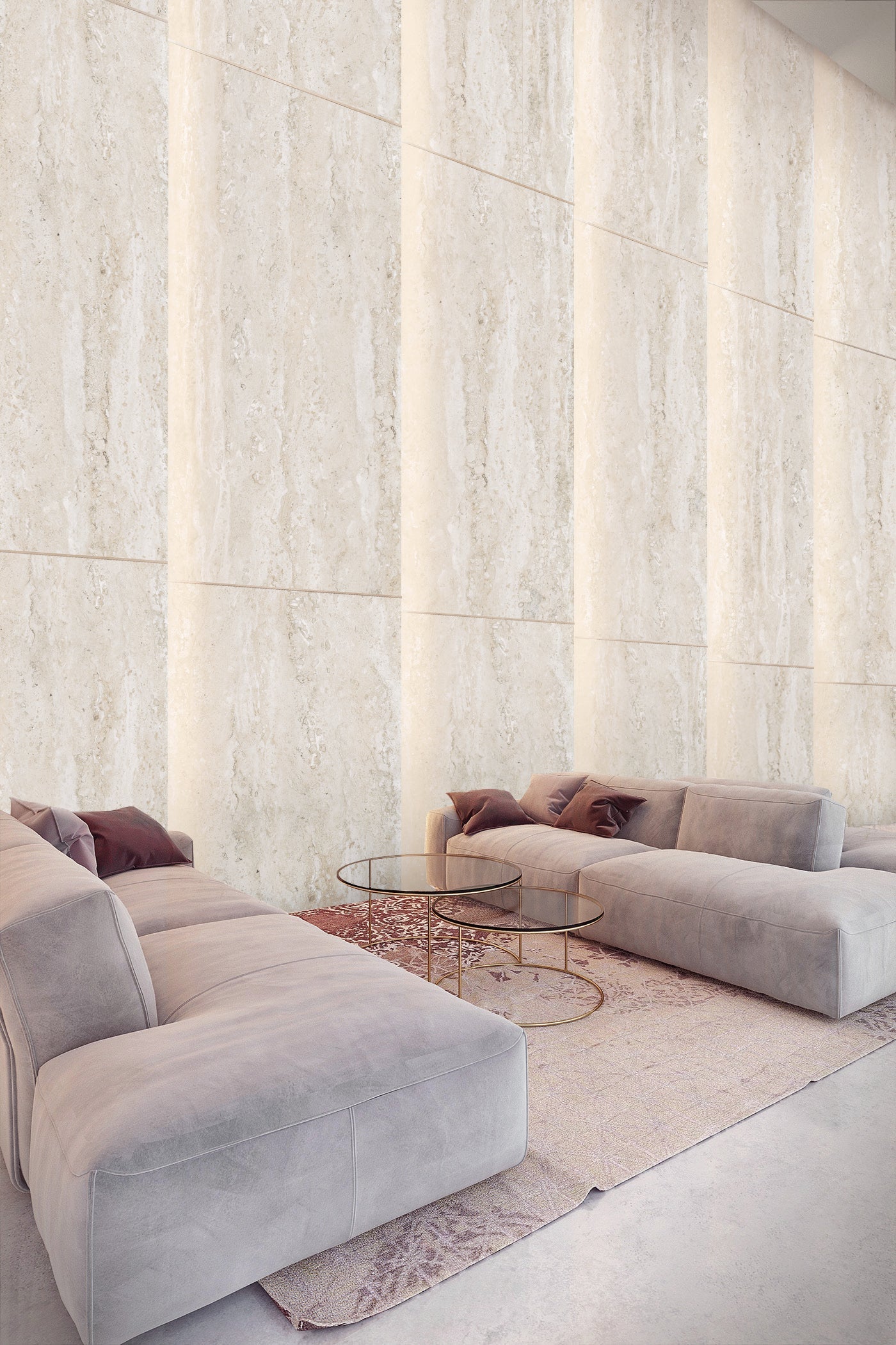 Travertine Cloud Yellow - Rungranda